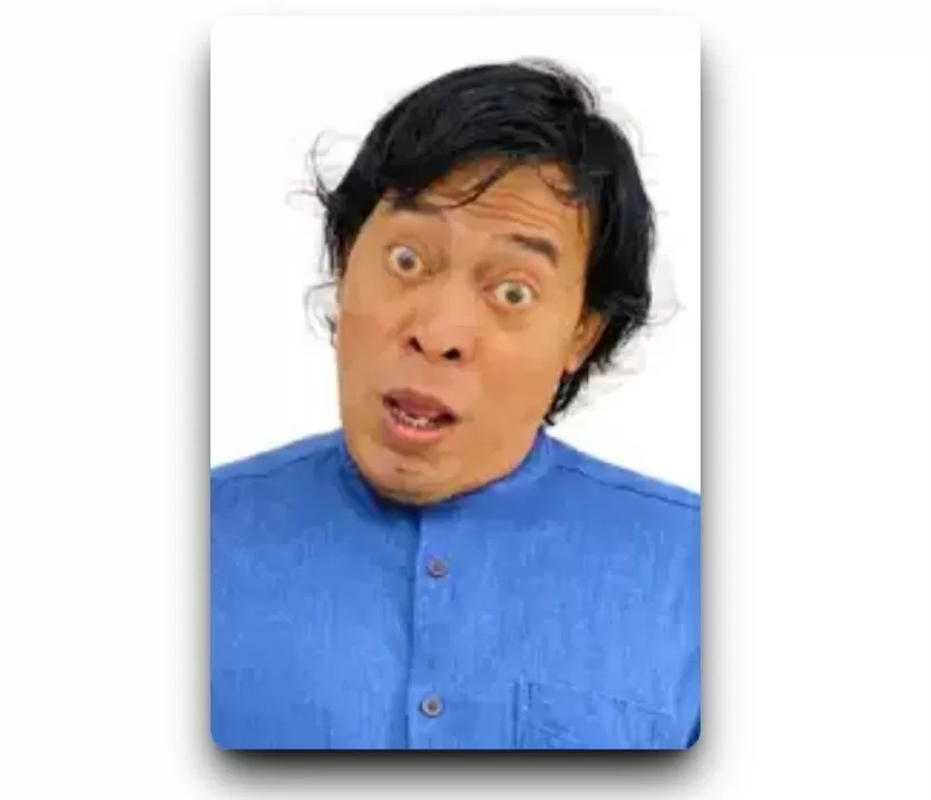 Foto Komeng di surat suara DPD.