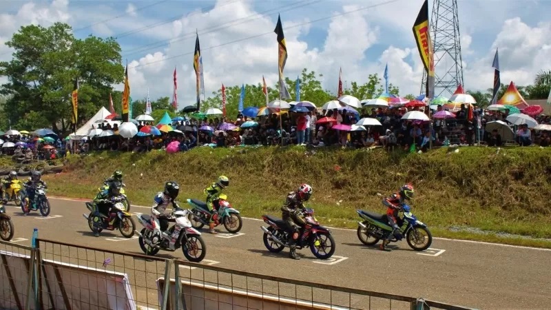 LEBIH BAIK: Ikatan Motor Indonesia (IMI) dan Pemkab Tabalong akan bersinergi melakukan renovasi Sirkuit Marido, di Desa Kasiau, Kecamatan Murung Pudak, Kabupaten Tabalong. (FOTO: IMI TABALONG)