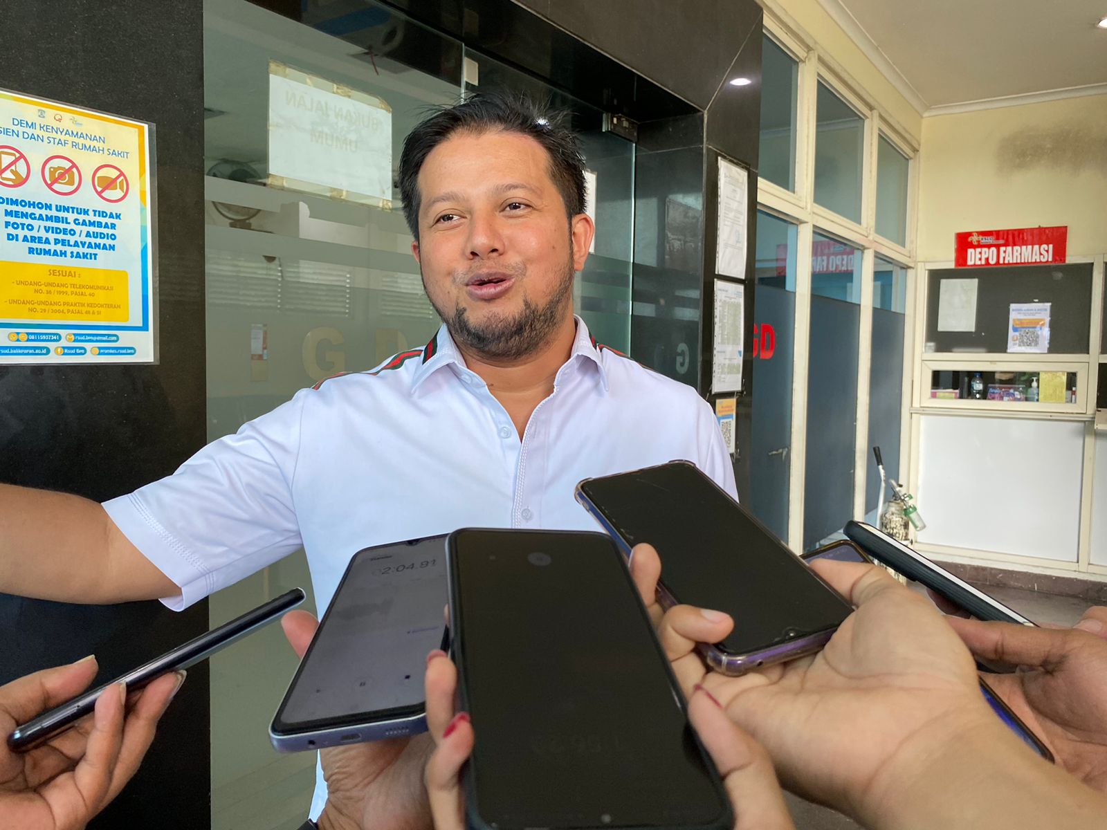 Direktur RSUD Beriman dr Ifransyah Fuadi