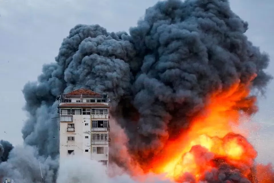 Serangan Israel di Gaza. (Sumber Foto : Reuters)