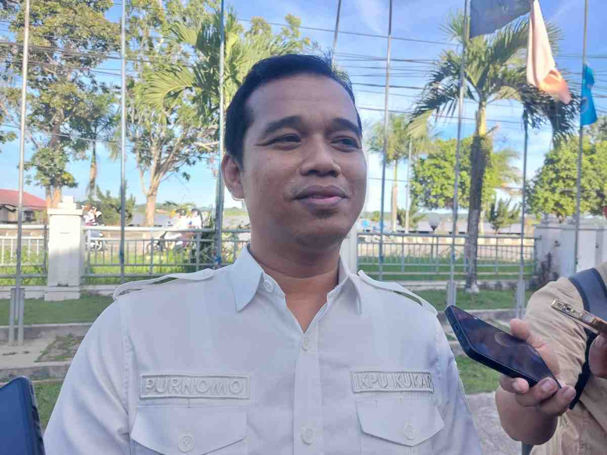 Ketua KPU Kabupaten Kutai Kartanegara Purnomo (Elmo/Prokal.co)