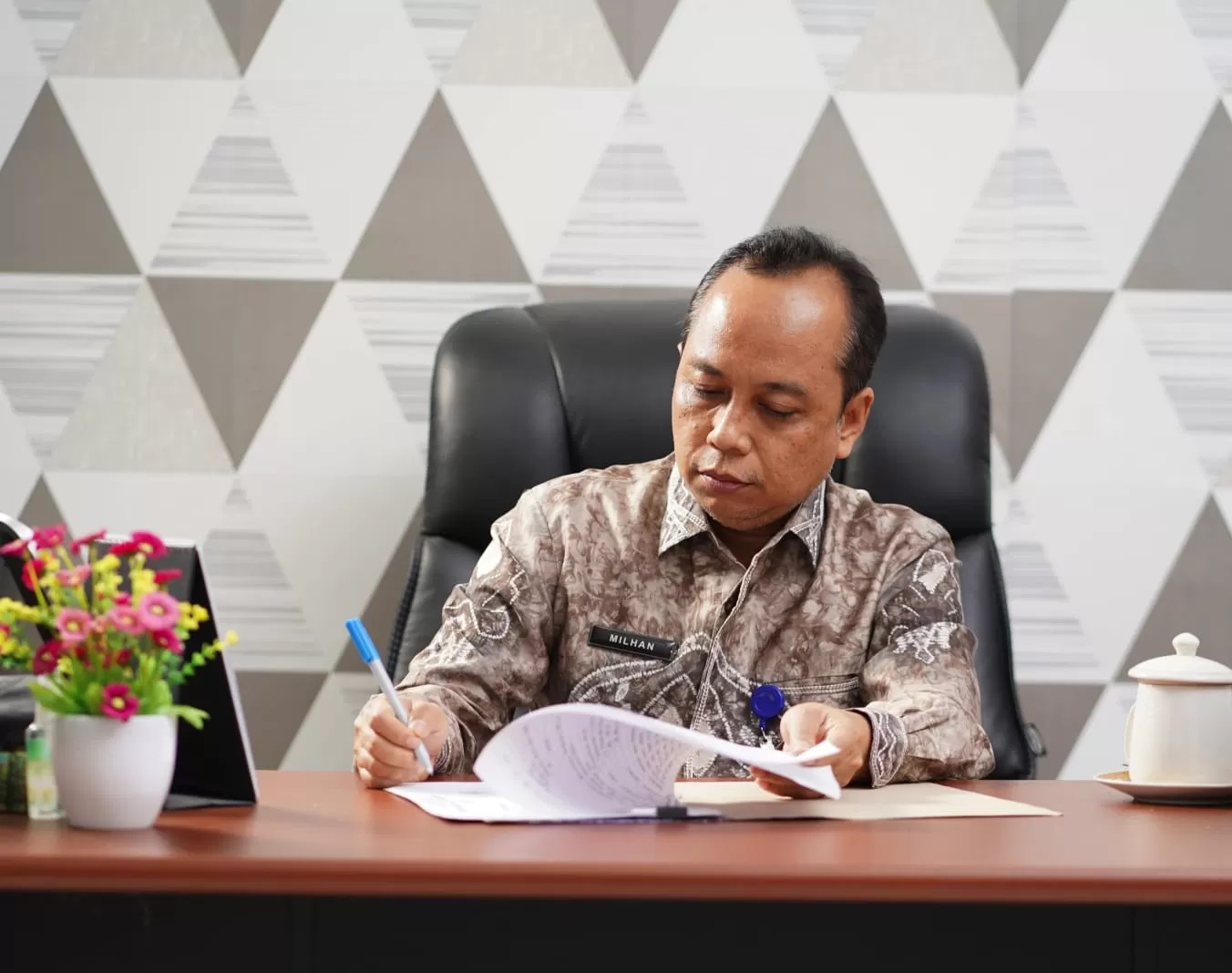 Kepala RSUD Datu Sanggul Rantau, dr Milhan.(foto: Rasidi Fadli/Radar Banjarmasin)