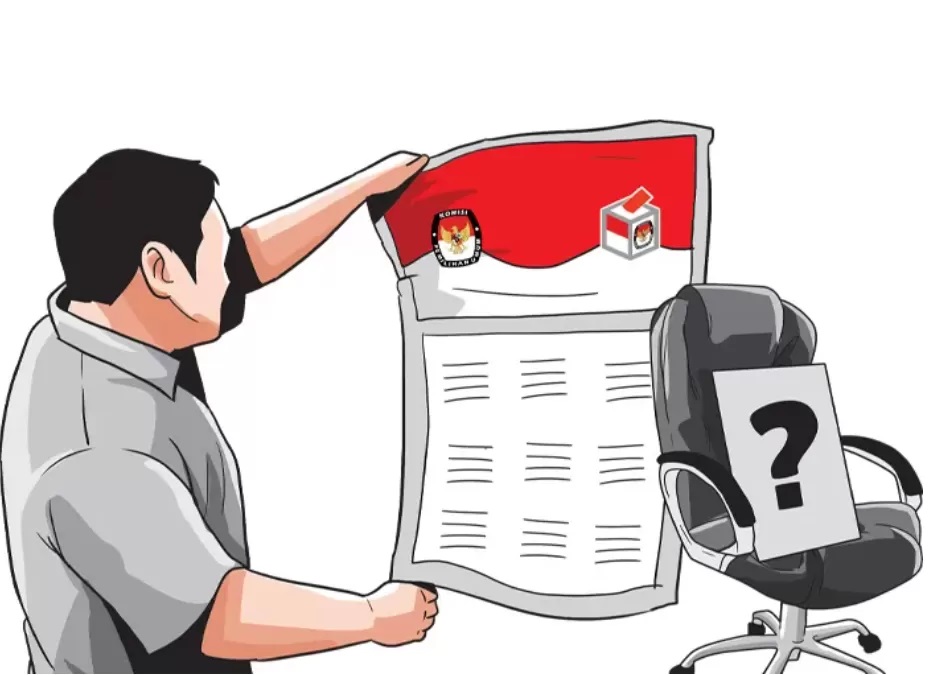 ilustrasi surat suara