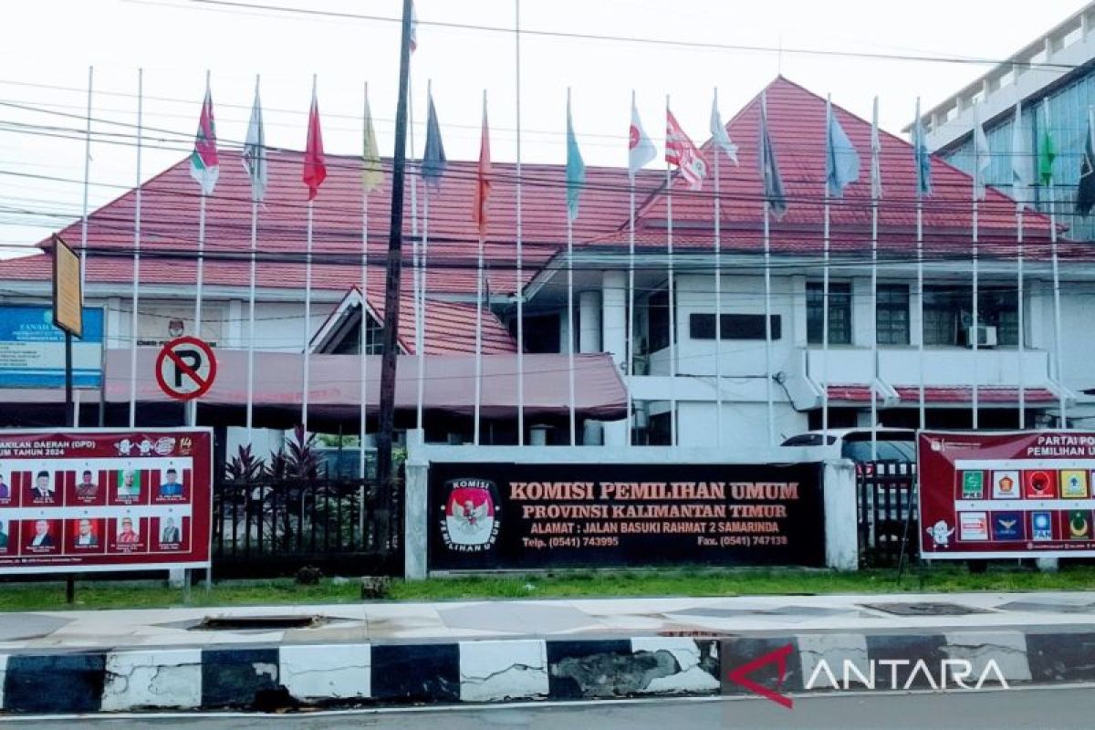 Kantor KPU Kaltim Jalan Basuki Rahmat Samarinda.