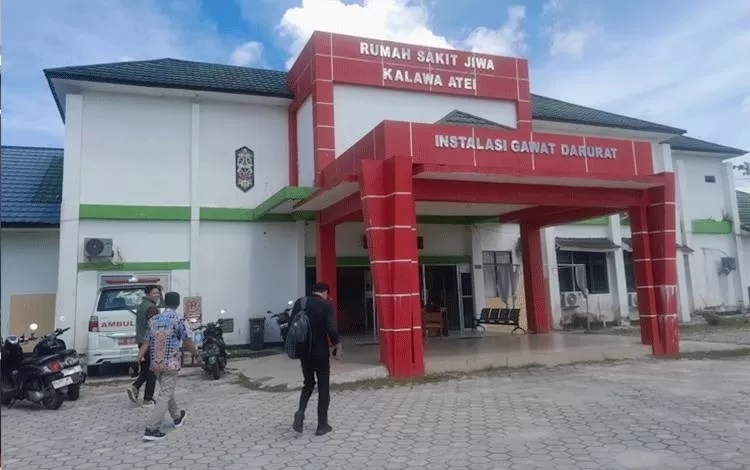 KETERANGAN FOTO:Rumah Sakit Jiwa (RSJ) Kalawa Atei siap beri layanan kejiwaan caleg gagal di Kalteng.(FOTO:ISTIMEWA)