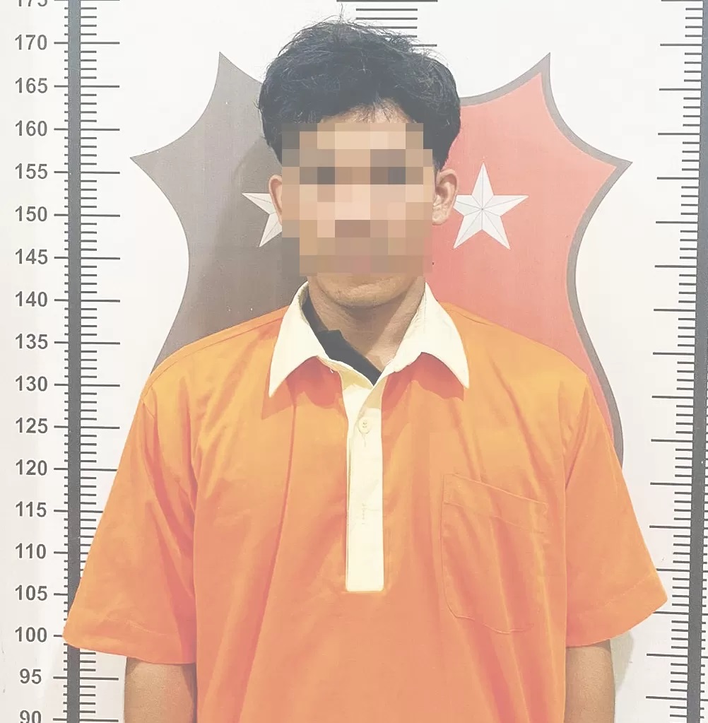 MK (19 ) Ditetapkan sebagai tersangka.