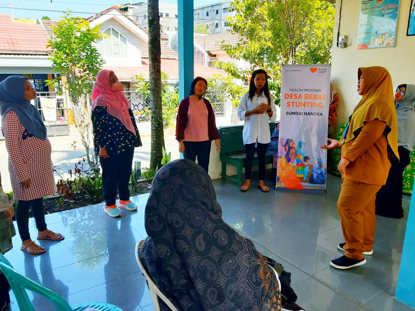 PEDULI: Rumah Zakat menggelar, kegiatan kelas  edukasi ibu hamil bekerja sama dengan Puskesmas Gunung Bahagia, Balikpapan.