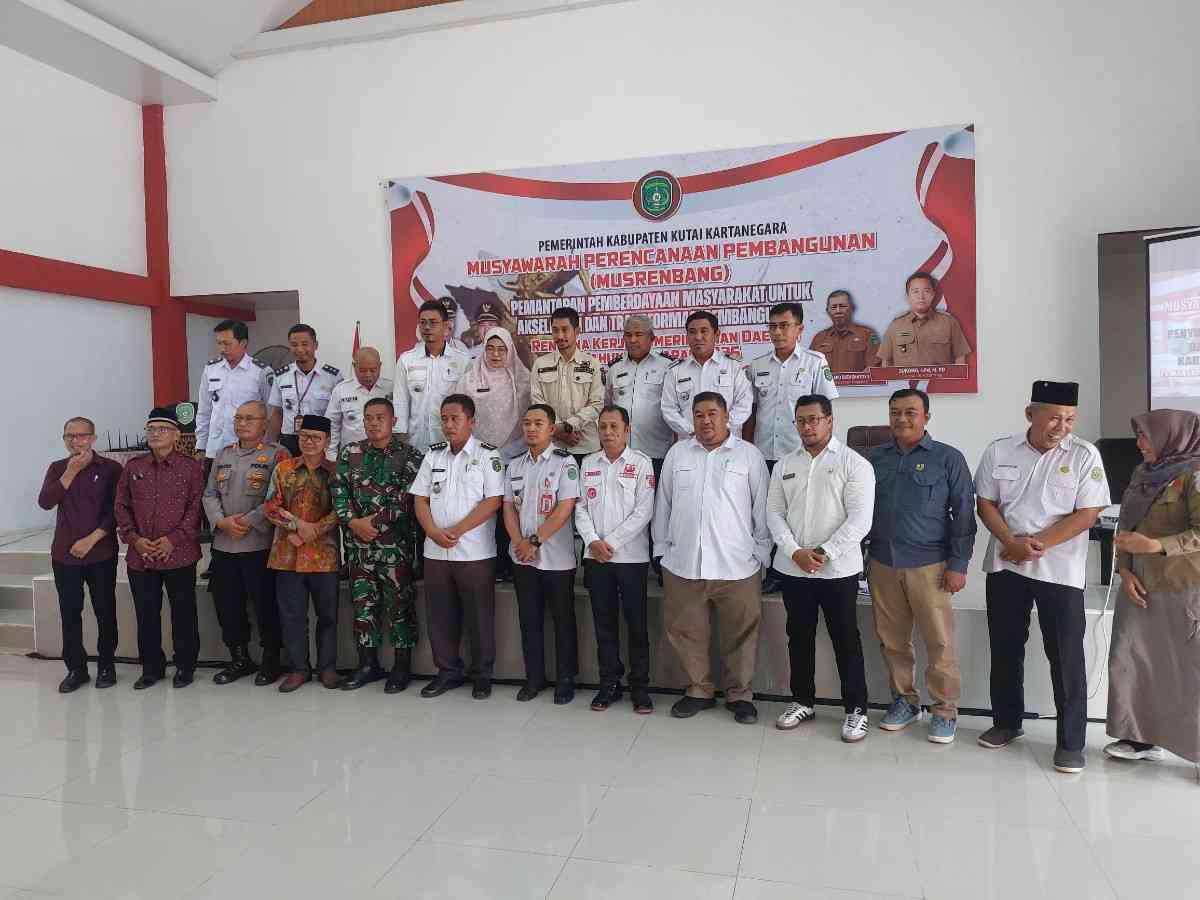 Musrenbang Kecamatan Tenggarong untuk kegiatan kerja tahun 2025 (Elmo/Prokal.co)