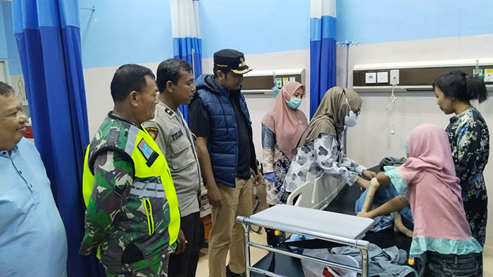 GIZI BURUK: Anak yang diduga mengalami malnutrisi saat dirawat di RSUD Sultan Imanuddin Pangkalan Bun, Kabupaten Kotawaringin Barat, Jumat (8/3/2024)