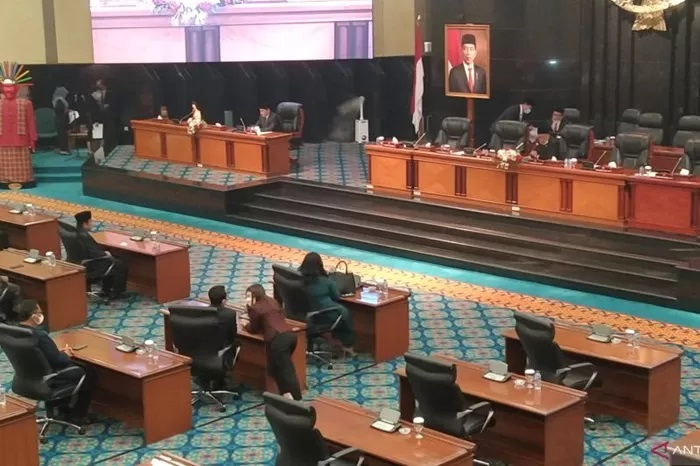 ILUSTRASI Ruang Sidang DPRD DKI Jakarta. (ANTARA)