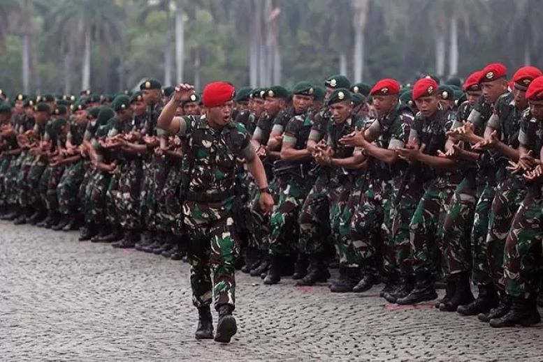 ILUSTRASI: Pasukan TNI (FEDRIK TARIGAN/JAWA POS)