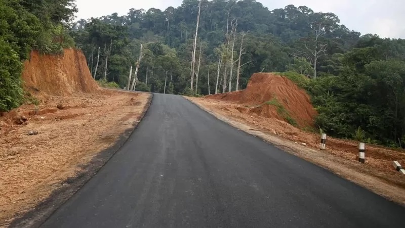 MULUS:Pemprov Kaltim menyiapkan anggaran Rp1 triliun untuk memperbaiki jalan-jalan yang ada di Kaltim pada tahun 2024 ini.(ISTIMEWA)