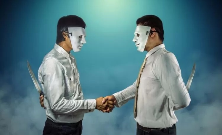 ilustrasi dua kepribadian