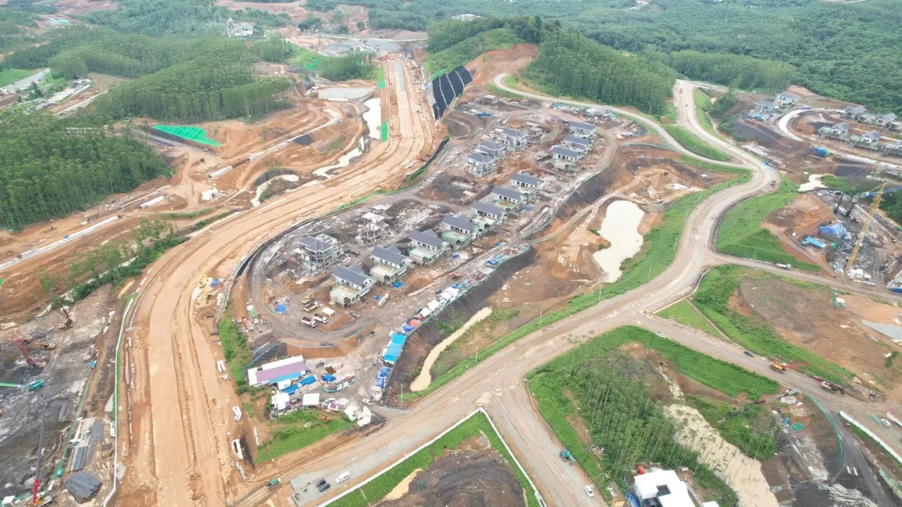 Salah satu proyek di IKN (Dokumentasi Kementerian PUPR)