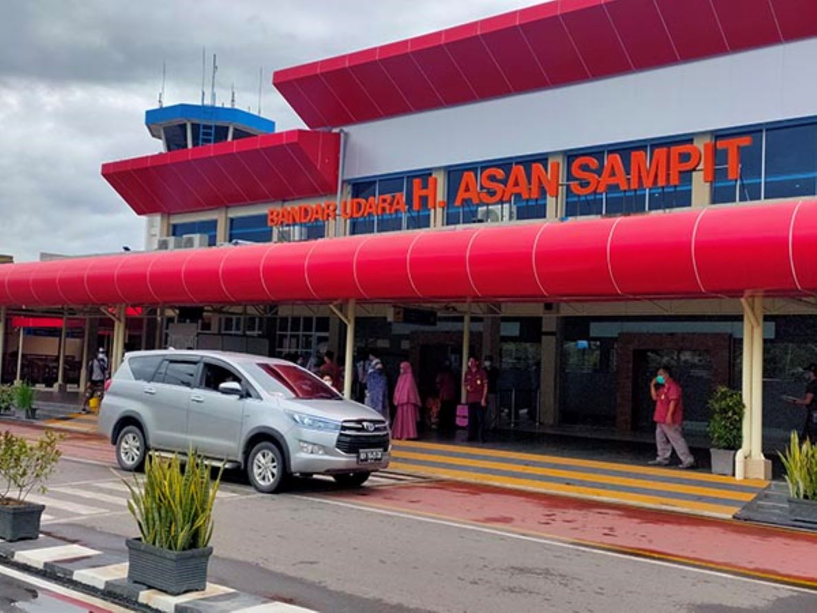 BANDARA: Bandar udara H. Asan Sampit yang rencananya akan dilakukan peningkatan. (Dok. YUNI/RADAR SAMPIT)