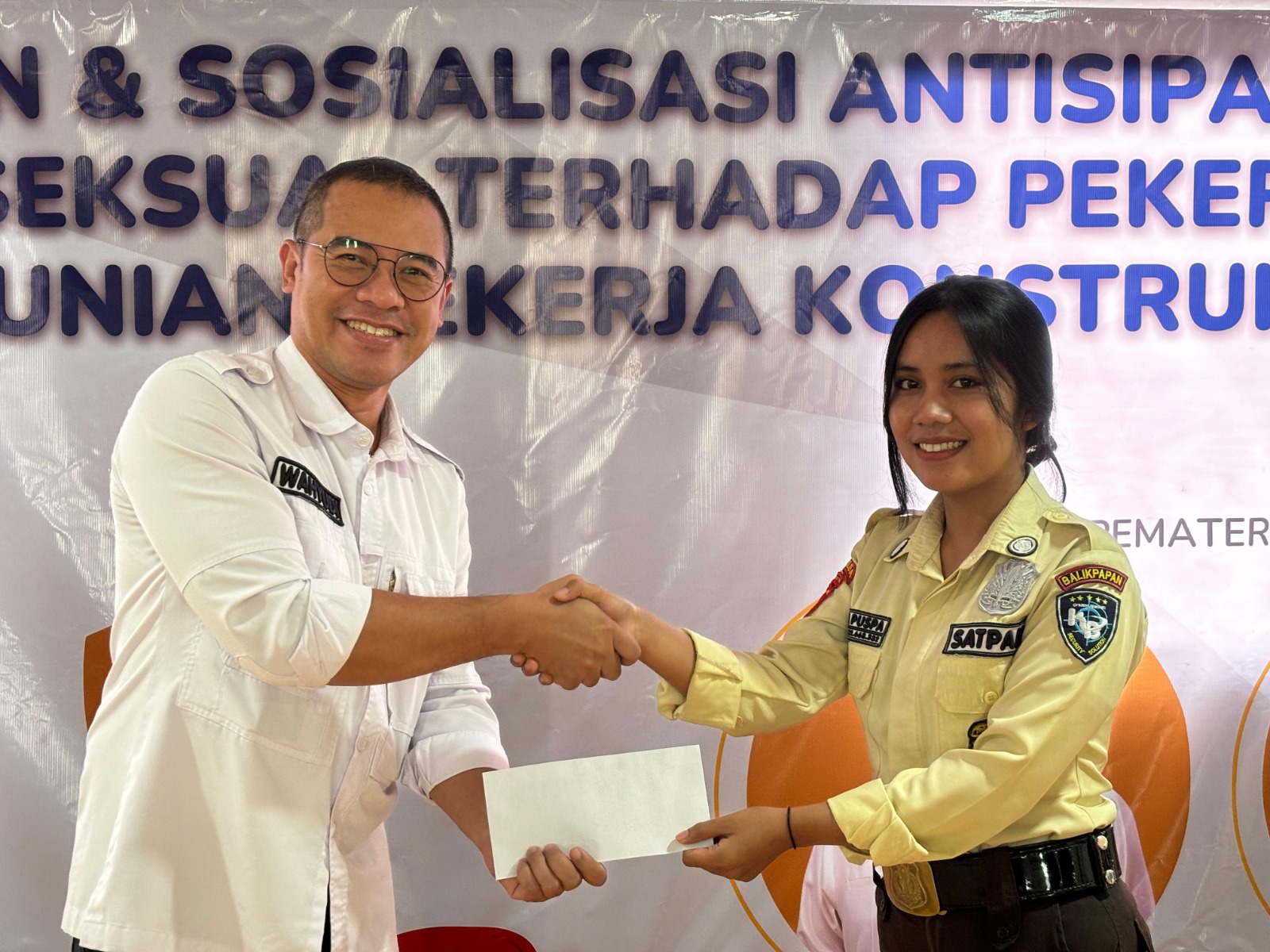 OIKN menggelar penyuluhan dan sosialisasi antisipasi kekerasan seksual terhadap pekerja perempuan di Hunian Pekerja Konstruksi (HPK).