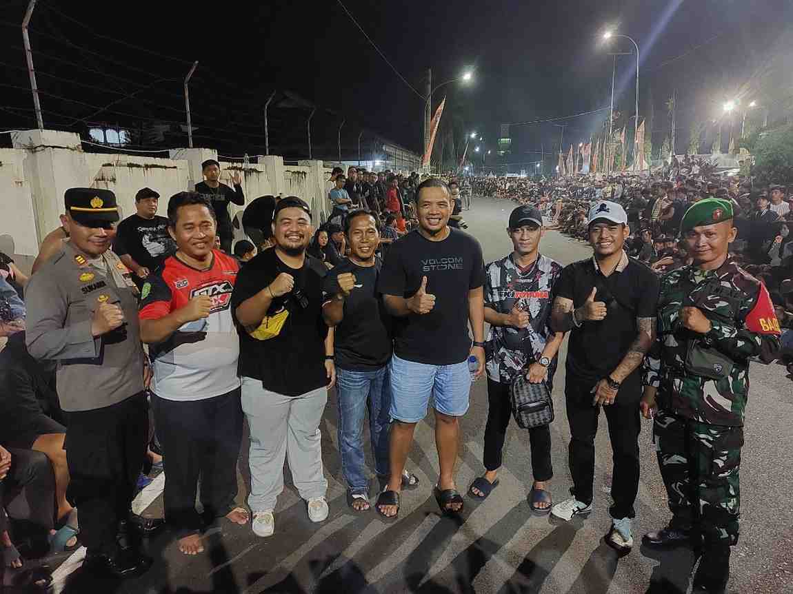 Suasana pembukaan Fun Race Ramadan di Tenggarong yang pertama kalinya difasilitasi Pemkab Kukar (Elmo/Prokal.co)