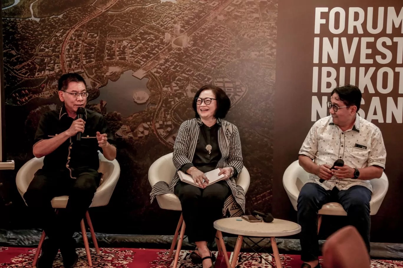 Para inisiator Forum Investor IKN dalam diskusi pembentukan di Jakarta, Senin (25/3). (Istimewa)