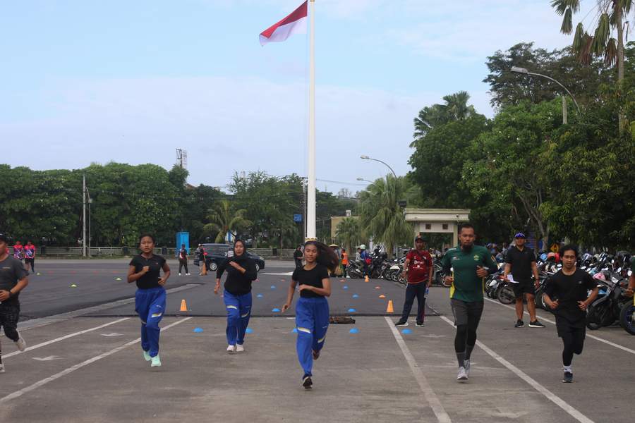EFEKTIF: Penyusunan peningkatan prestasi atlet mutlak dikuasai pelatih agar materi latihan yang diberikan tepat sasaran.