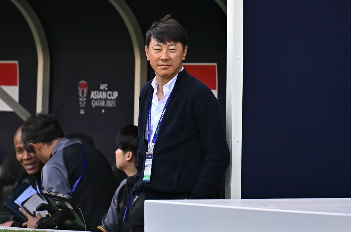 TARGET TINGGI: Shin Tae-yong akan memimpin training center timnas Indonesia U-23 di Dubai mulai 1 April.