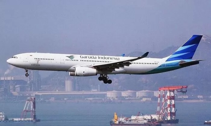 Pesawat Garuda Indonesia. (Instagram @garuda.indonesia)