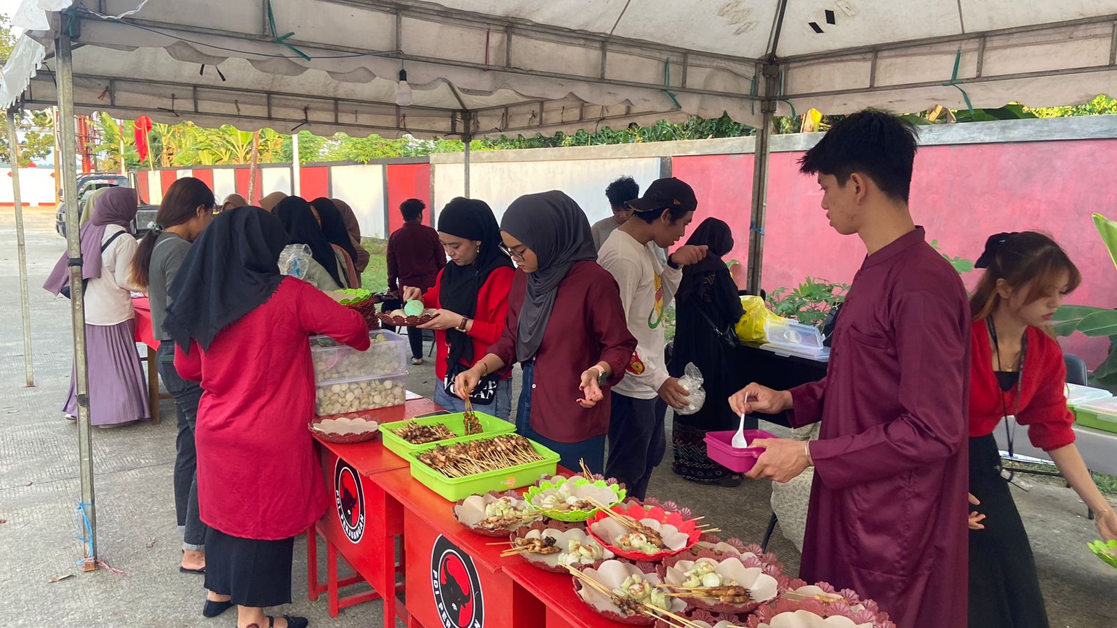 Buka puasa bersama yang diadakan PDIP Kukar.