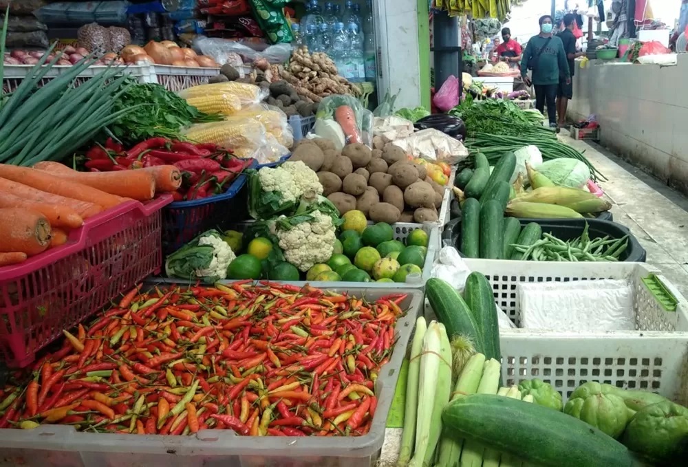Selama Ramadan Harga Bahan Pokok Turun Naik di Kabupaten Ini   