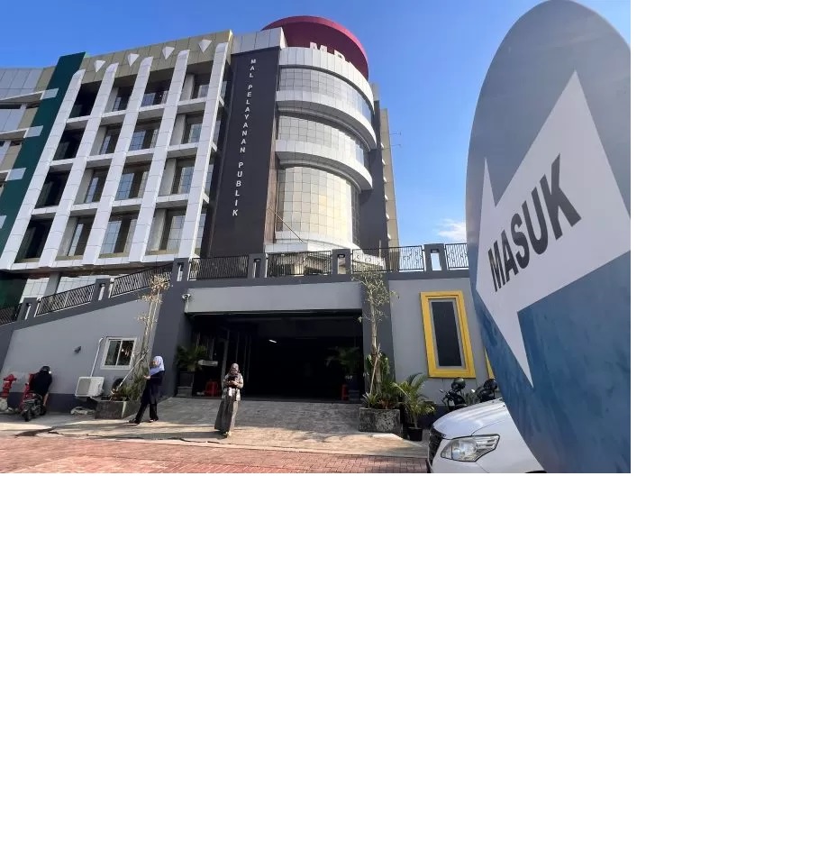 TAK BEROPERASI. Layanan MPP di Jalan Pahlawan akan beroperasi kembali setelah sepuluh hari. (MELI/SAPOS)