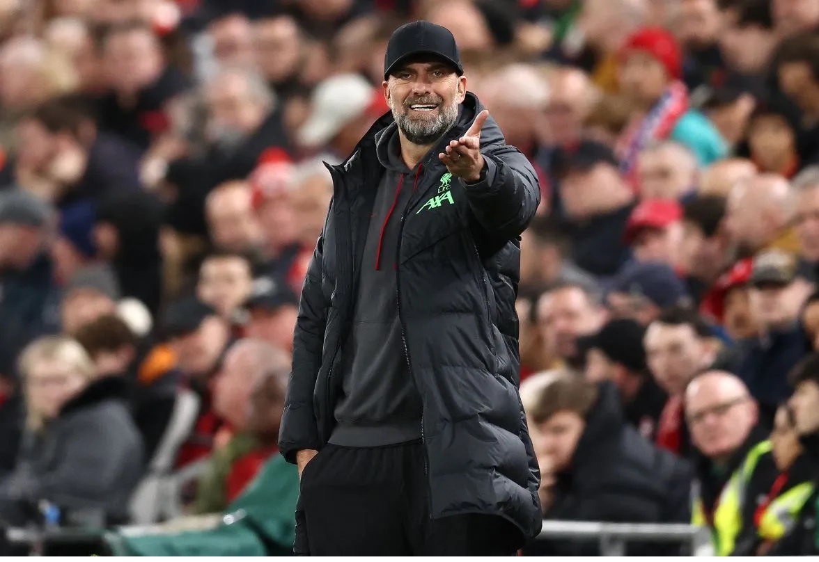 Pelatih Liverpool Jurgen Klopp. 