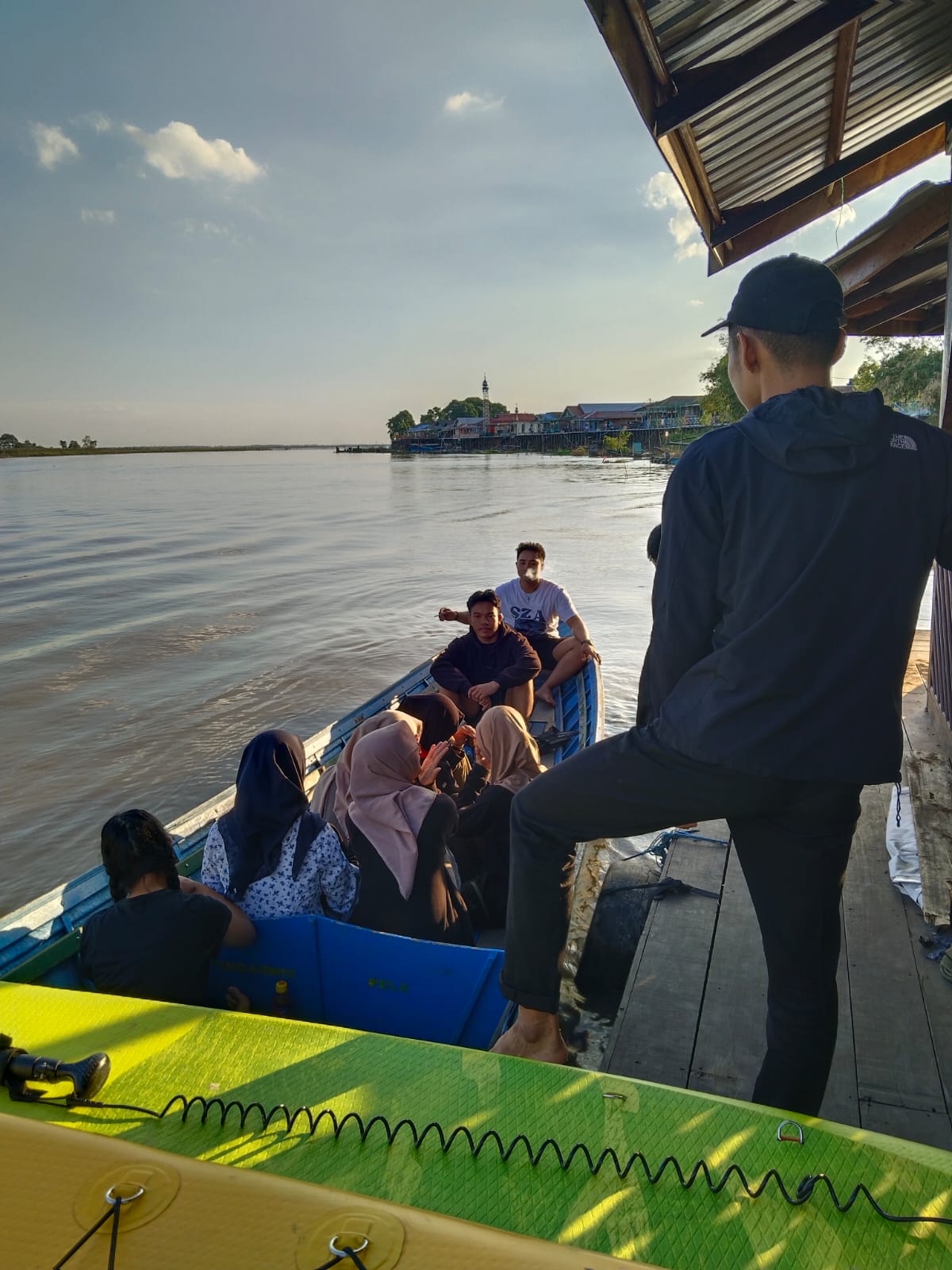 PARIWISATA: Kunjungan wisatawan ke Desa Wisata Pela, Kecamatan Kota Bangun pada momentum cuti bersama Idulfitri 1445 Hijriah.