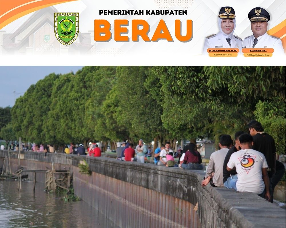 TETAP HIJAU: Pemerintah Kabupaten Berau berencana melakukan revitalisasi Tepian Jalan Pulau Derawan tahun ini.