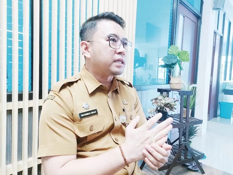 Muhammad Anhar. (FOTO: JAMALUDDIN/RADAR BANJARMASIN)