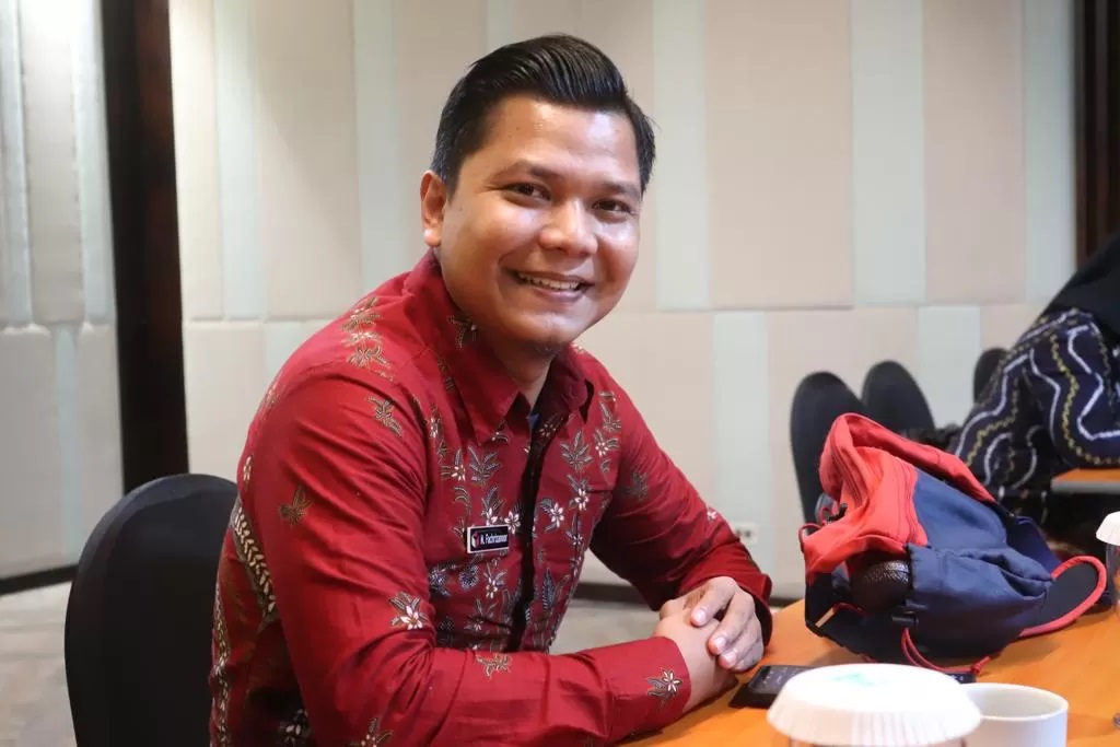 Ketua bawaslu kota Banjarmasin, Muhammad Fachrizanoor.(foto: Endang Syarifuddin/Radar Banjarmasin)