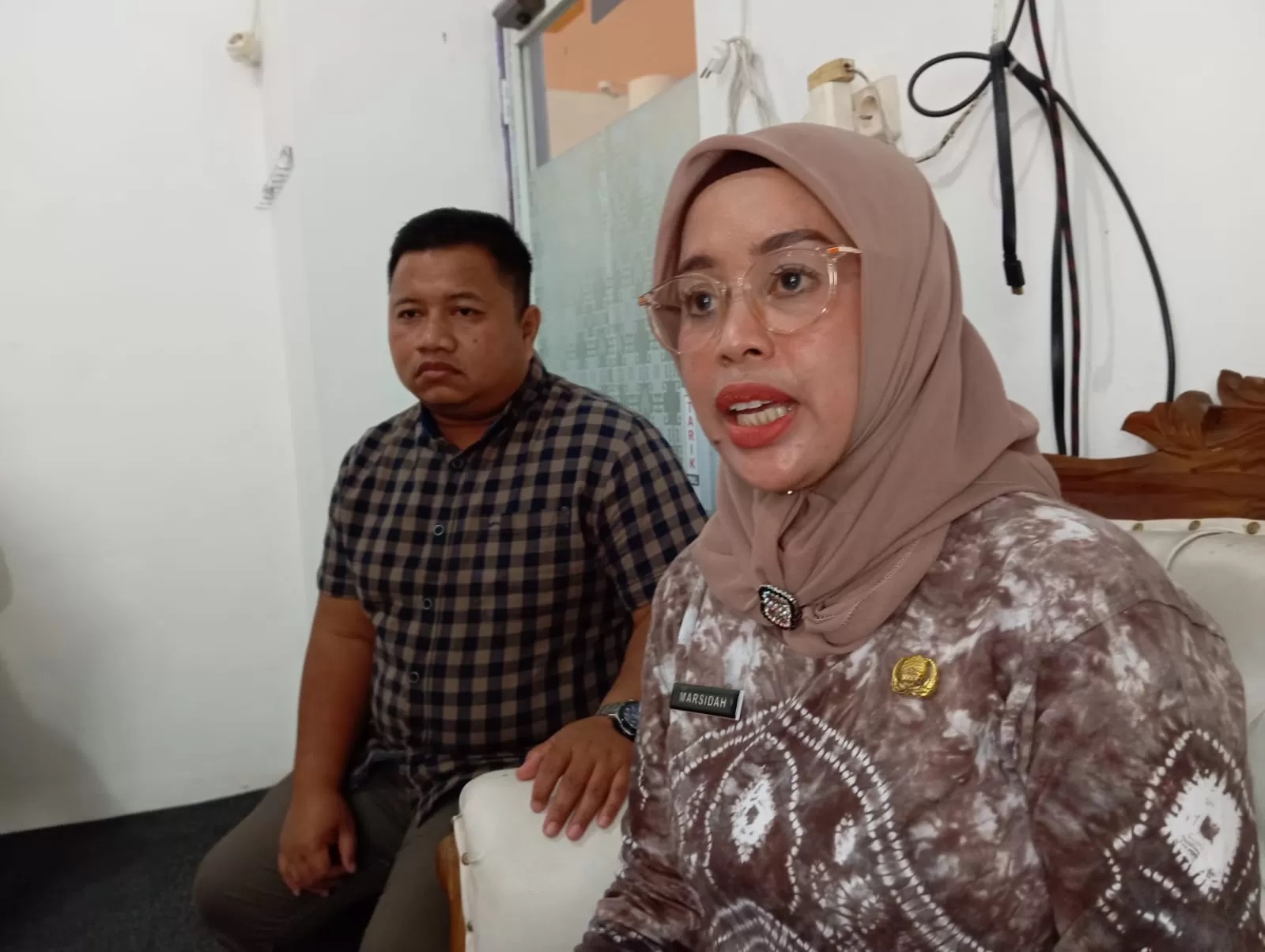 Plt Kepala DP3A Tapin Marsidah. (Foto: Rasidi Fadli)