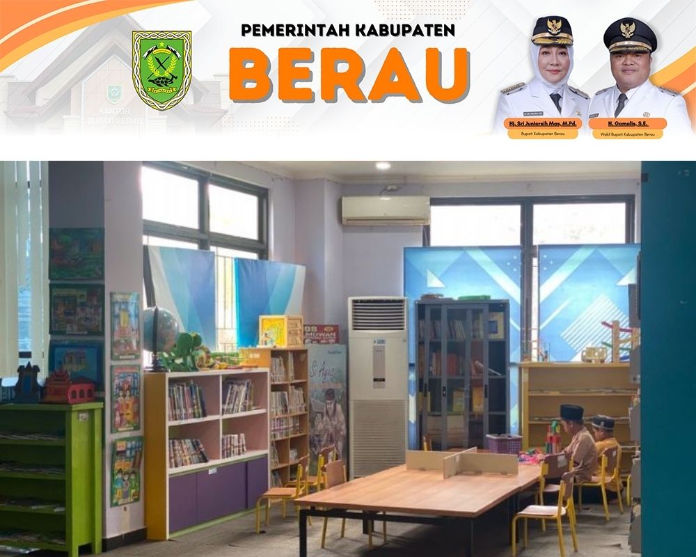 AKREDITASI: Perpustakaan daerah di Berau tahun ini berhasil memperoleh akreditasi A dari Pemprov Kaltim.