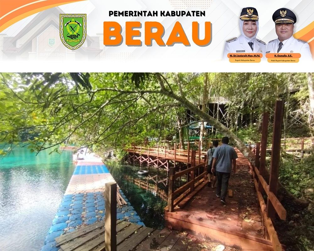 SUDAH AMAN: Camat Bidukbiduk, Hasmawi mengajak masyarakat untuk berwisata ke Bidukbiduk.