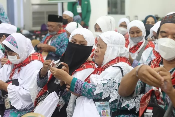 Calon jamaah haji.