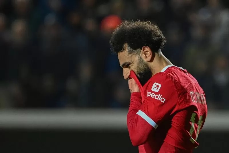 Striker Liverpool Mohamed Salah . (AFP/ISABELLA BONOTTO)