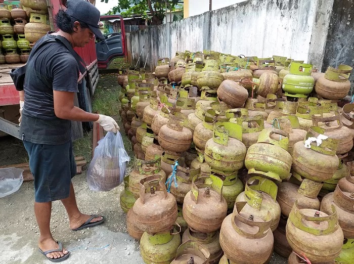 KEBIJAKAN BARU: Pembelian LPG diwajibkan menggunakan KTP.