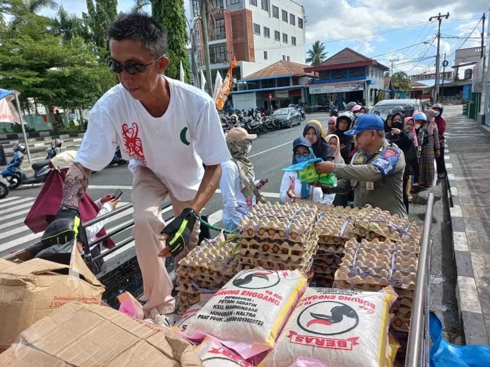 GERAKAN PANGAN MURAH: Gerakan Pangan Murah oleh DKPP Nunukan bakal digelar dua kali dalam sebulan.