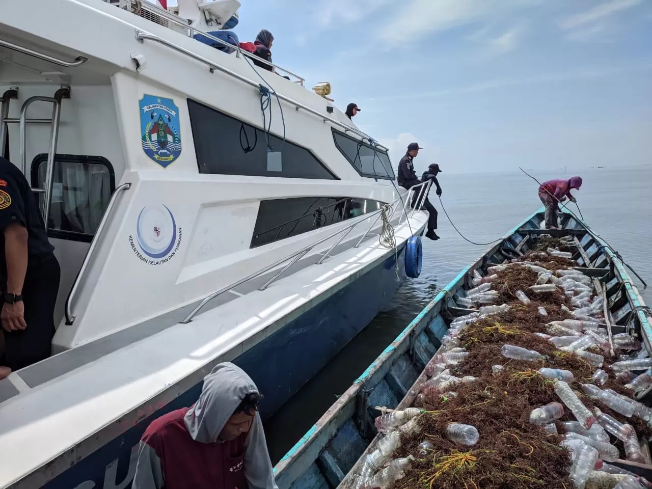 PENGAWASAN: Permasalahan rumput laut sering didapati DKP Kaltara setelah mendapatkan laporan dari Pokmaswas. FOTO: ELIAZAR/RADAR TARAKAN