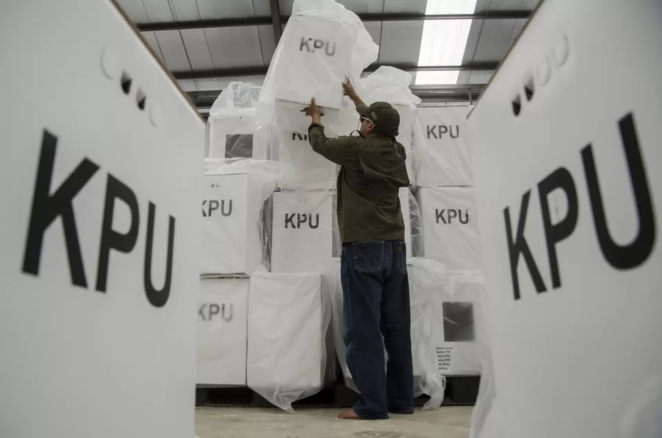 Ilustrasi kotak suara