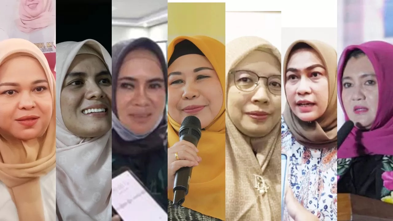 Potret politisi perempuan yang nyatakan bakal maju Pilkada di Kalsel