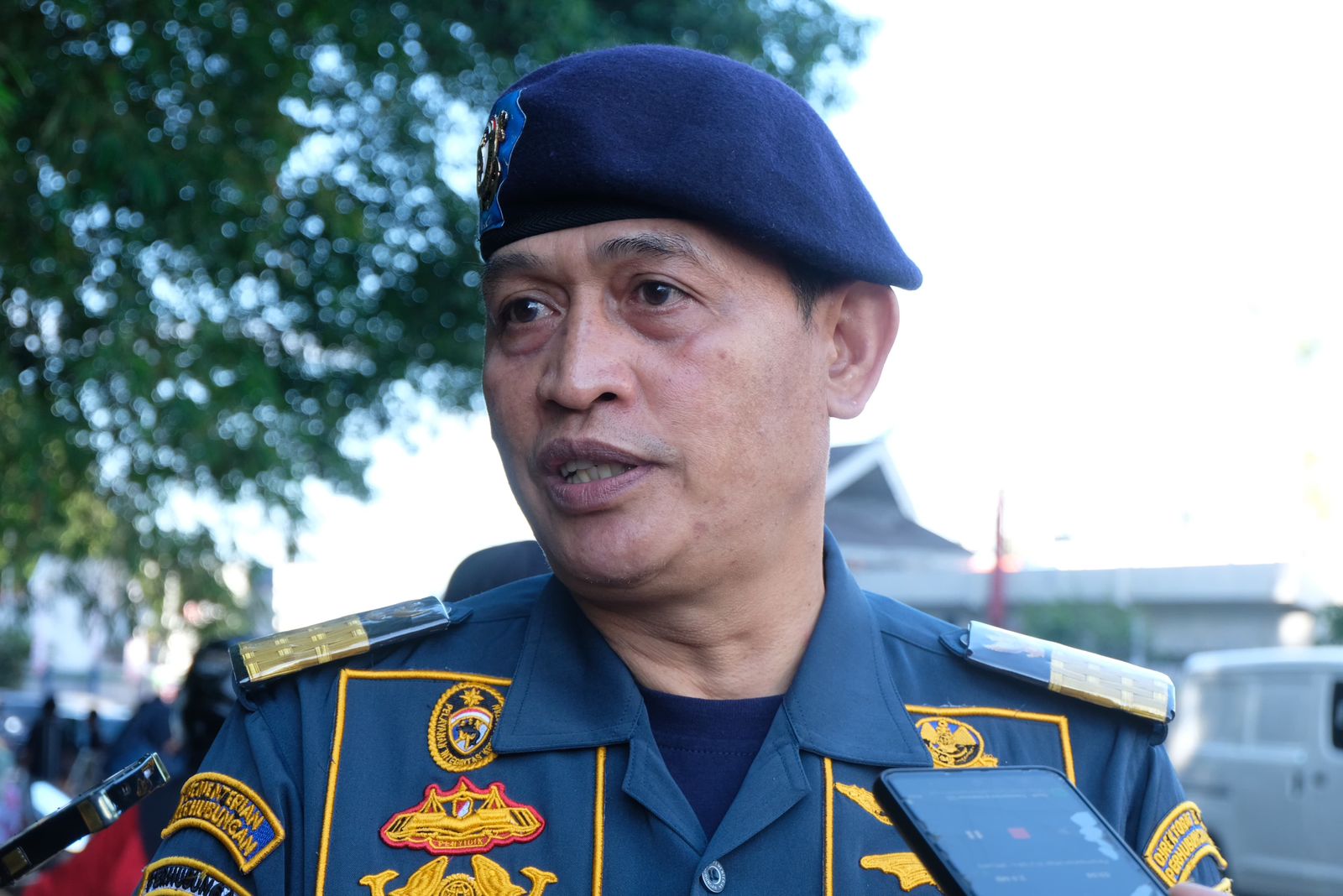 Kabid Kesemalatan Berlayar Penjagaan dan Patroli Fourmansyah