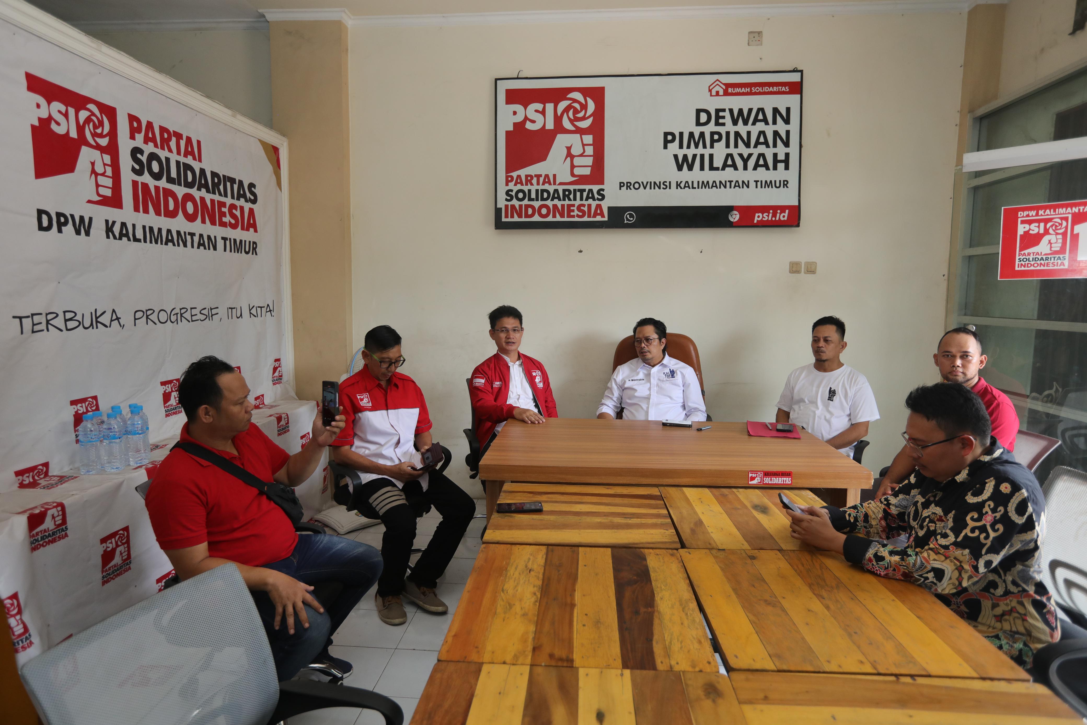 Mahyudin saat di PSI Kaltim.