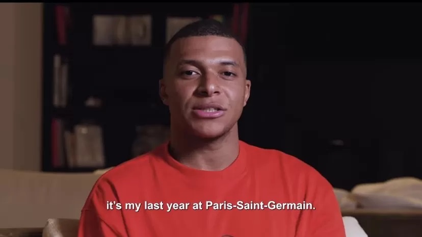 Kylian Mbappe umumkan perpisahan bersama PSG akhir musim nanti melaluin laman instagramnya (Sumber Foto : ig/kylianmbappe)