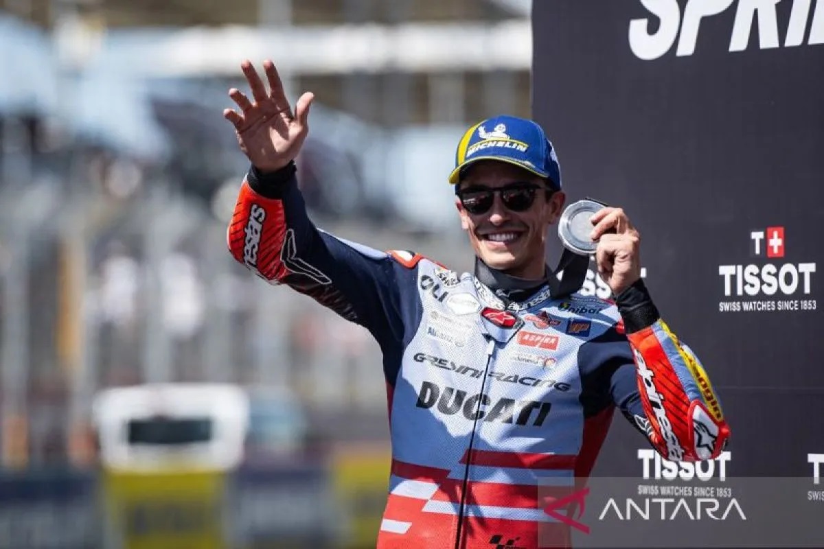 Pembalap Gresini Racing MotoGP Federal Oil Marc Marquez. ANTARA/Handout/aa.
