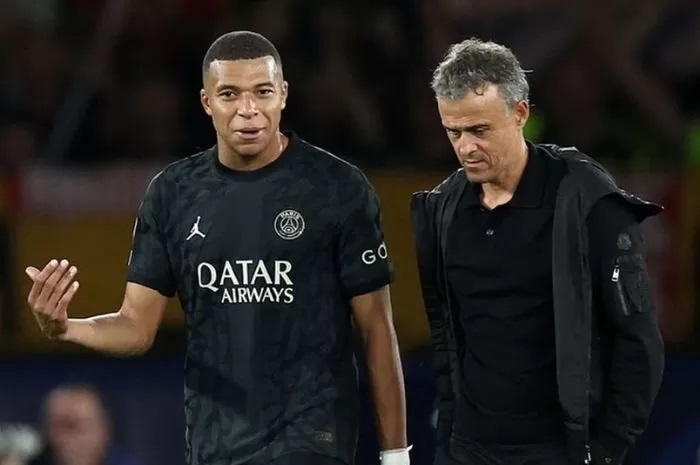 TIDAK AKAN BERUBAH: Luis Enrique janjikan performa Paris Saint-Germain yang tidak akan berubah sama sekali ketika ditinggal oleh Kylian Mbappe. (Instagram Luis Enrique)