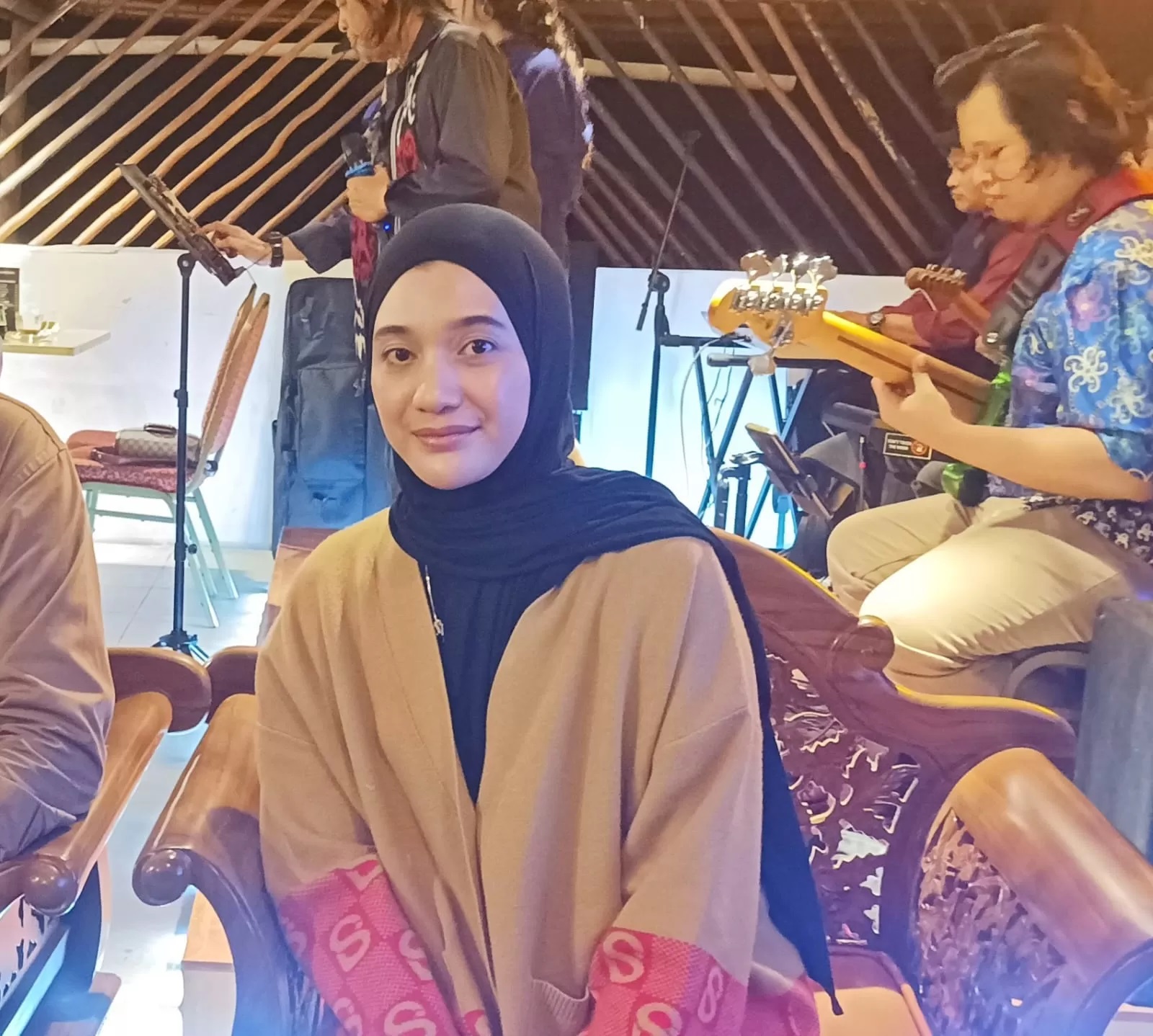 SIAP TARUNG: Syarifah Syaima Alaydrus kini melirik kursi nomor dua pada Pilkada Balikpapan  November mendatang. (SYAHRUL/KP)