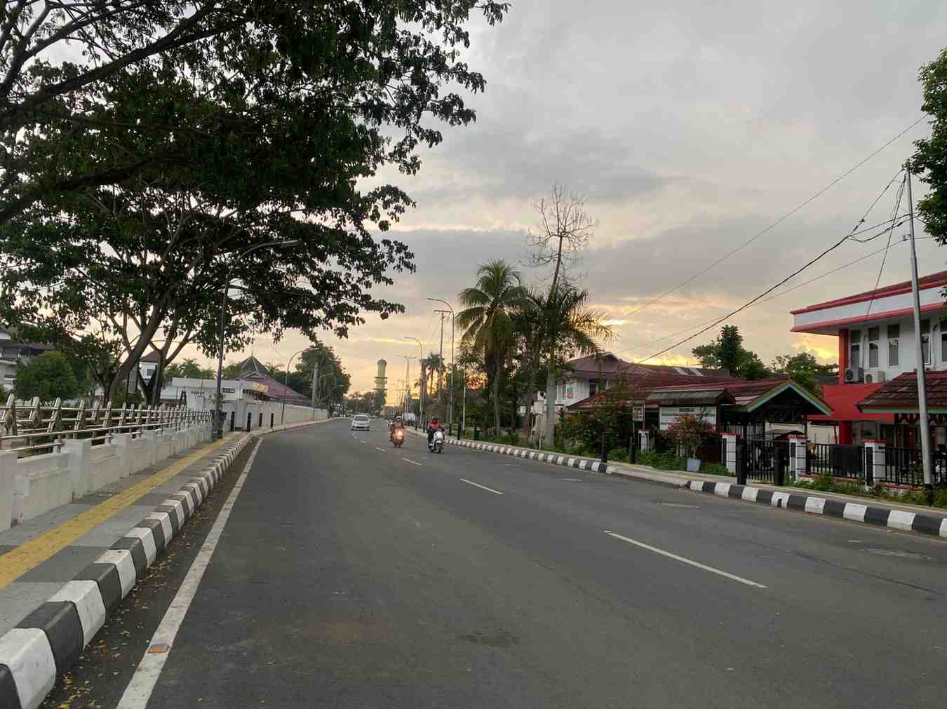 Salah satu lokasi CFD Tenggarong di Jalan Sutoyo, Kelurahan Panji (Elmo/Prokal.co)